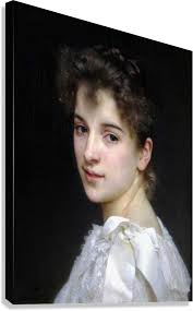 William Adolphe Bouguereau 1825 1905 Gabrielle by TOPARTGALLERY Wall Art