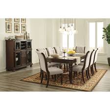 Pierpoint double pedestal dining table by tommy bahama home (2) $3,899. Ashley Furniture Porter D697 Dining Room Group 10 Formal Dining Room Group Northeast Factory Direct Formal Dining Room Groups