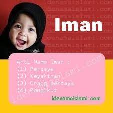 Nama muhammad memiliki arti atau makna yang terpuji, puji, syukur, di rahmati, mendapat rahmat (keselamatan). Ini Arti Nama Iman Dalam Islam Idenamaislami Com