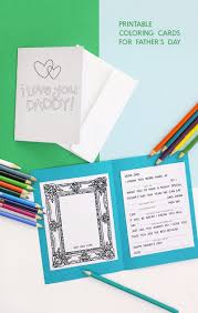 Check spelling or type a new query. Printable Father S Day Card Free Coloring Page For Dad Persia Lou