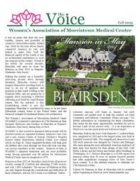 Mansion in May Journal 2014 by Women's Association for Morristown Medical  Center