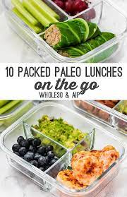 10 Paleo Packed Lunches On The Go Whole30 Aip Options Unbound Wellness Recipe Easy Paleo Lunches Paleo Lunch Paleo Diet Recipes