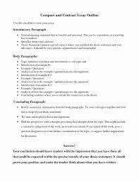 How To Outline An Essay Inspirational Pare Contrast Essay Outline Google Search Essay Outline Thesis Statement Essay Questions