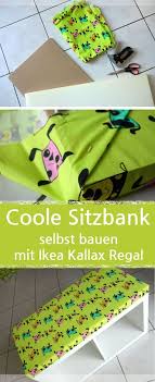 Sitzbankauflage Und Sitzbank Aus Einem Kallax Regal Bauen Meinestube Kallax Regal Regal Bauen Kallax