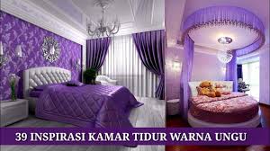 Padahal penerapan warna ungu pada ruang tamu, tidak berarti harus menyapukan warna ini ke seluruh bagian pada ruang tamu. 39 Contoh Kamar Tidur Warna Ungu Youtube