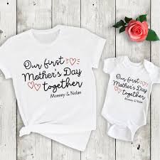 Some of the most alluring mother's day gifts from daughters would be gorgeous jewellery items like bracelets, earrings, necklaces, pendants and beautiful accessories like handbags, clutches and more. Custom Baby Shirt Mothers Day Gift From Baby Baby Mothers Day Gift First Mothers Day Cute Mothers Day Gift Baby Mothers Day Shirt Girls Clothing Clothing