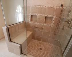 Need A Bench Storage Space Inside Shower Shower Tile Detail Two Types Tile In Showe Handicap Bathroom Remodel Handicap Bathroom Design Handicap Bathroom