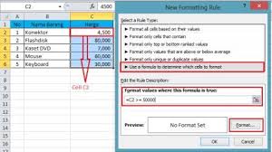 Cara membuat dropdown list excel mewarnai otomatis cells excel. Cara Mewarnai Cell Di Ms Excel Secara Otomatis Sampul Ilmu