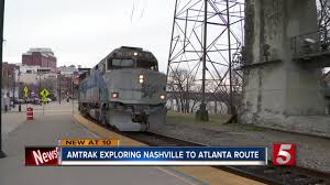 Either take 65 south from nashville to birmingham ( 3 hour drive), then pick up 20 east to atlanta,(just over 2 hours). Amtrak Pitches Passenger Train From Nashville To Atlanta