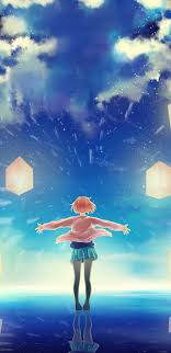 Download wallpapers kyoukai no kanata, mirai kuriyama, portrait, japanese manga, anime characters, beyond the boundary besthqwallpapers.com. Anime Beyond The Boundary Mobile Abyss
