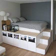Underbed Storage Solutions For Small Spaces Diy Storage Bed Bedroom Design Small Bedroom