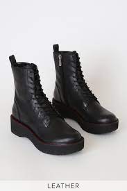 Dolce Vita Vela Black Boots Leather Boots Mid Calf Boots Lulus