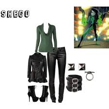 This Outfit Is Nice Haha Because It Represents Shego Kim Possible Tall Girl Fashion Fashion