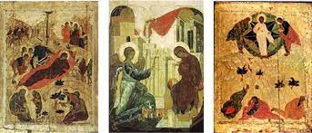 October 30th 2013 marks 585 years to the day after the death of russias most revered painter of orthodox icons. Andrei Rublev Artworks Famous Paintings Theartstory
