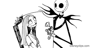 Download and print these the nightmare before christmas coloring pages for free. The Nightmare Before Christmas Coloring Pages Disneyclips Com
