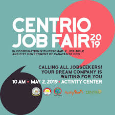 Centrio Job Fair 2019 To Be Conducted This May 2 Centrio Mall Activity Center