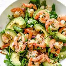 Citrus Shrimp And Avocado Salad Recipe Yummly Recipe Avocado Salad Recipes Shrimp Avocado Salad Recipe Seafood Recipes