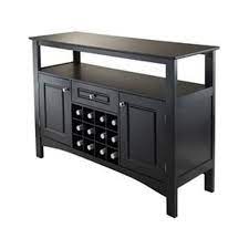 Picket house furnishings sullivan server (sullivan server), black. Dining Room Storage Buffet Sideboard Server Console Table In Black Qolture