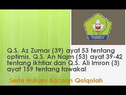 Surat an najm ayat 39 42 beserta artinya kumpulan surat. Ix Ganjil Pemahaman Q S Az Zumar 53 Tentang Optimis Q S An Najm Ayat 39 42 Tentang Ikhtiar Youtube