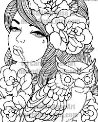 Pin by erin johnson on embroidery. Digital Download Print Your Own Coloring Book Outline Page Etsy In 2021 Coloring Pictures Coloring Books Coloring Pages