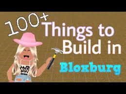 Thank you for watching!i got inspired by a picture on google/pinterest to make this exterior and then i saw people. 100 Things To Build In Bloxburg Build Ideas Youtube