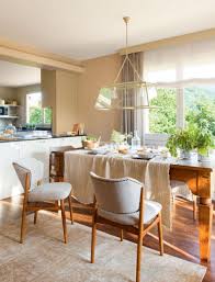 open plan kitchen dining living room