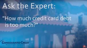 Credit card debt is also more expensive to carry, thanks to the fed's nine interest rate hikes between 2015 and 2018. How Much Credit Card Debt Is Too Much Consolidated Credit