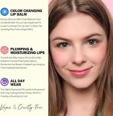 KIMUSE pH Lip Balm, Ph Lipstick Color Changing Glimmer Balm, Long-Lasting  Hydrate & Plump Color Changing Lip Balm : Buy Online at Best Price in KSA