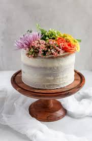 Send our fresh birthday flower cakes. How To Decorate A Cake With Non Edible Flowers Frosting Fettuccine