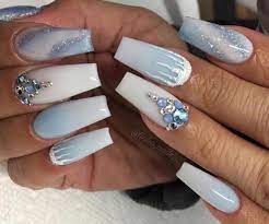 Topnailartdesigns Christmas Nails Coffin Nails Designs Blue Acrylic Nails