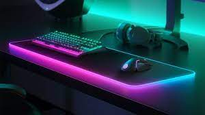 Steelseries Qck Prism Cloth Xl Gamer Mousepad Coordinates Light With Your Game Gamer Setup Gaming Desk Accessories Gaming Accessories