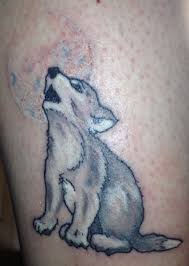 Spring has arrived, which means that the forest will soon be full of adorable baby animals learning about the world. Baby Wolf Howling Tattoo Ilmu Pengetahuan 4