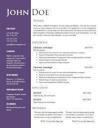 Free resume templates that download in word. Cv Word Document Template In 2021 Resume Template Word Free Resume Template Word Free Resume Template Download
