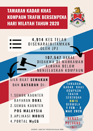 Kuala lumpur, 31 jan 2020: Diskaun Saman Dbkl Serendah Rm15 Rayuan Saman Pdrm Facebook