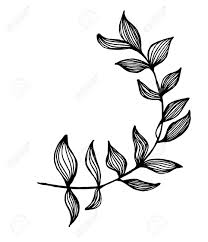 Check spelling or type a new query. Black White Pattern Of A Branch With Leaves Idea For A Tattoo Stock Photo Picture And Royalty Free Image Image 112264786