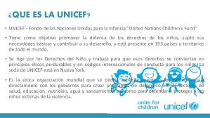 La onu (organización de las naciones unidas) es una organización internacional fundada en 1945. Organismos Especializados De La Onu Unicef Fao Y Unesco