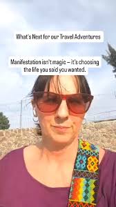Eight years in Mexico., Eight months ahead exploring South America., And  none of it happened by accident., This is what manifestation really looks  like:, — Making decisions your future self would ...
