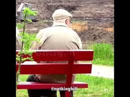 Man sitting on bench meme. There S And Old Man Sitting Next To Me Man Sitting Fortnite Meme Funny Gif