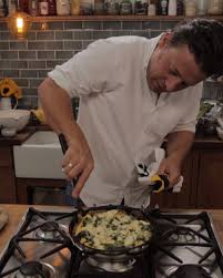 Add the chard stems and the white wine. Jamie Oliver Egg Recipes Jamie Oliver Facebook