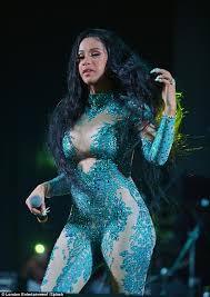 Image result for cardi b stage performance