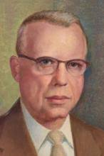 Daniel MacMorris "Jeanette and Harry C. McCray" Pair of Oil Portraits (1976)