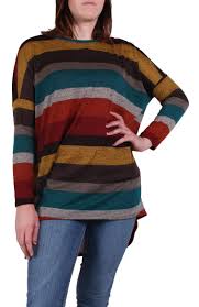Bellamie Womens Bold Stripe Tunic