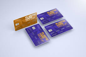 Suitable for all types of plastic cards! Plastic Card Mockup Set 21 Styles In Stationery Mockups On Yellow Images Creative Store