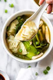 Easy 15 Minute Wonton Soup Recipe Skinnytaste Recipe Wonton Soup Recipe Skinny Taste Recipes Soup Recipes