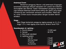 If you're an event management company providing event planning services, our beautifully designed free sample proposal template provides an example for how to pitch your services. Contoh Proposal Sponsorship Event Konser Musik Pdf Txt