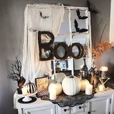 The Glam Farmhouse Halloween Decor Ideas Via House Of Hargrove Halloween Home Decor Halloween House Farmhouse Halloween