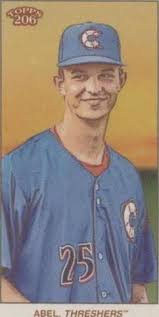 2021 TOPPS HERITAGE MINOR MICK ABEL ON CARD AUTO 2