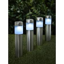 We explore the best garden solar lights to light up the summer alfresco nights ahead. Wilko Garden Solar Lighting Posts 4pk Wilko