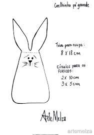 Esse coelhinho de fernanda lacerda é irresistível! 17 Moldes De Coelho Para Artesanato De Pascoa Veja Agora
