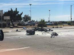 Motorcycle Crash In Fresno Kills One Critically Injures Another After He Caught Fire Yourcentralvalley Com